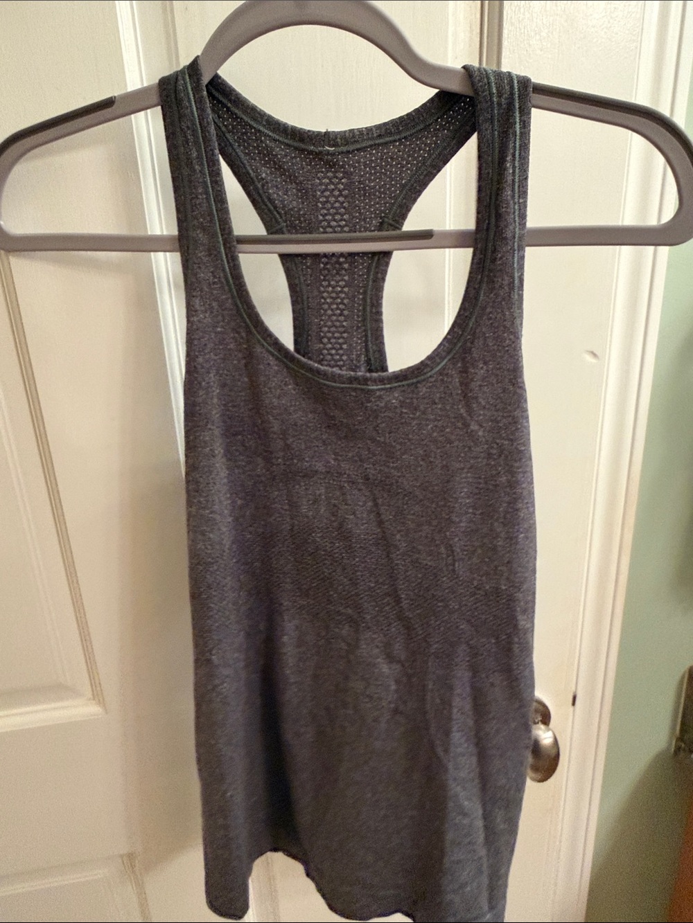 Lululemon Women’s Swiftly Racerback Tank Top - Charcoal Gray